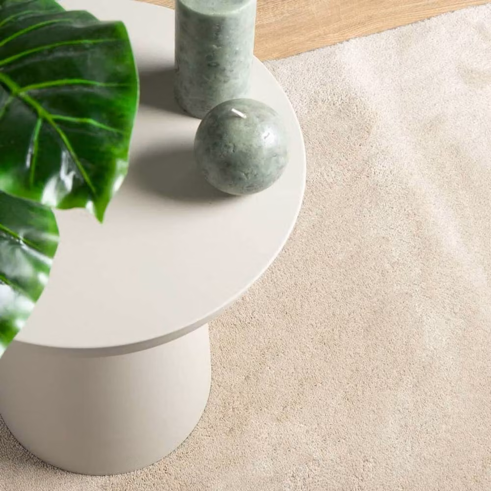 Berkfield Home OVIEDO Short Pile Rug, Beige, W: 160 cm, D: 230 cm – 3