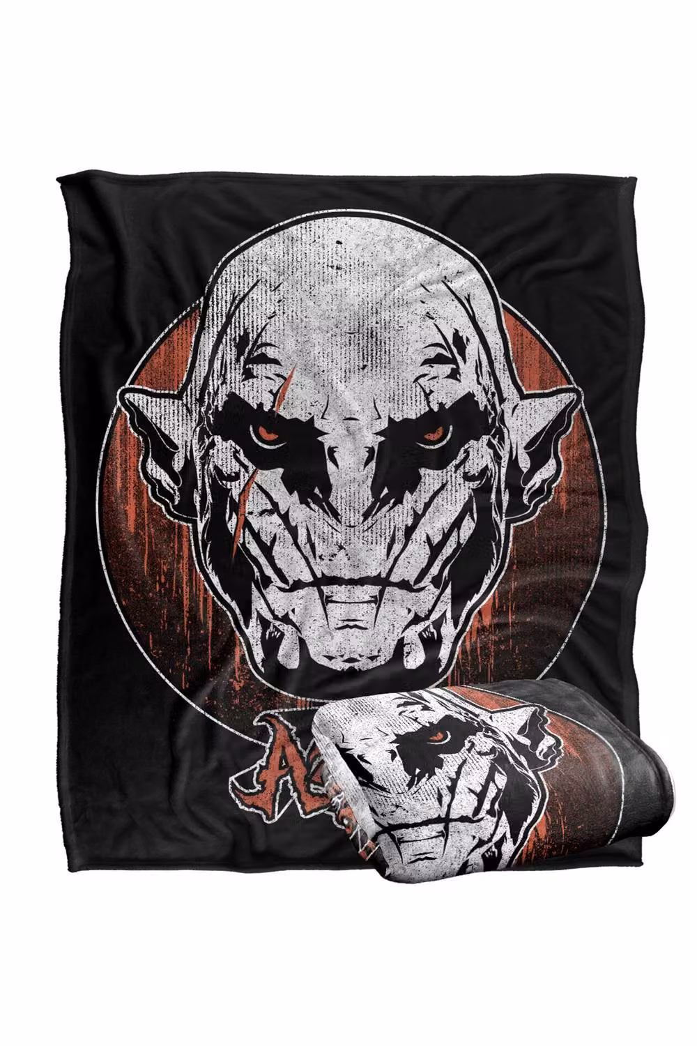 Warner Bros. The Hobbit Azog The Defiler Extra Large Silky Touch Super Soft Fluffy Polyester Throw Blanket in Multicolour – 2