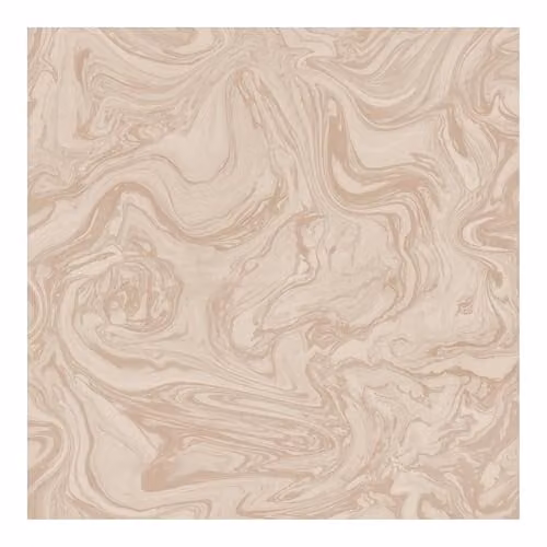 Graham & Brown Boutique Marbled Shimmer Pebble and Rose Gold Abstract Wallpaper