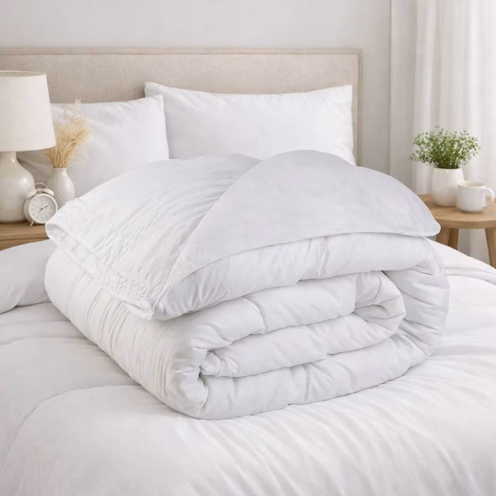 Voltico Easy Care Corovin Hollow Fibre Duvet, 10.5 Tog, King Size, White – 2