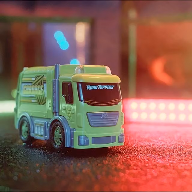 Nikko Road Rippers City Garbage Truck in Green