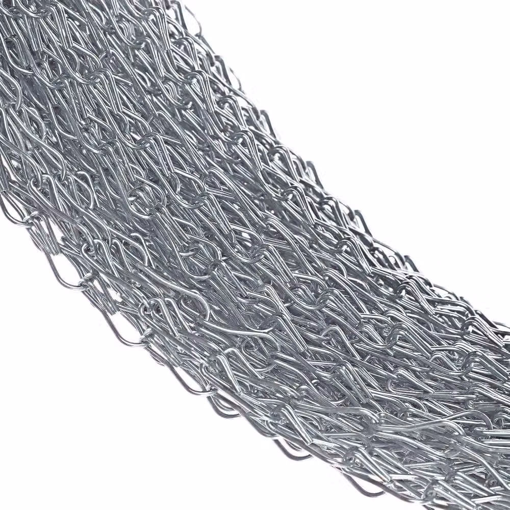Nordara Aluminium Chain Curtain Fly Screen Door in Grey, H: 214 cm, W: 90 cm – 2