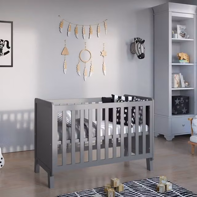 Love For Sleep Francis Cot Bed in Grey