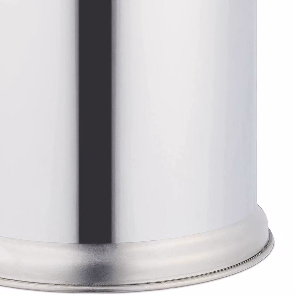FLAVORA Silver Stainless Steel Free Standing Outdoor Ash Tray – 3