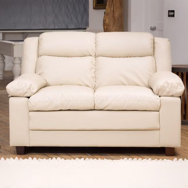 Artemis Home Standish 2 Seat Sofa in Beige and Yellow