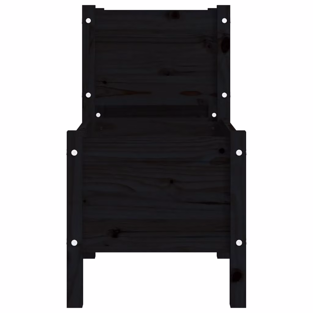 Berkfield Home Black Wooden Raised Bed Planter W/D/H: 178.5 x 44 x 75 cm – 3