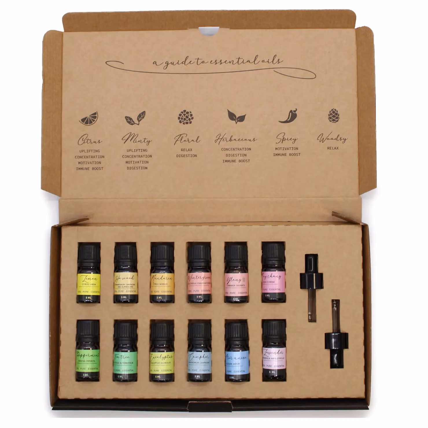 KDMD Aromatherapy Essential Oil Starter Pack in Silver – 3