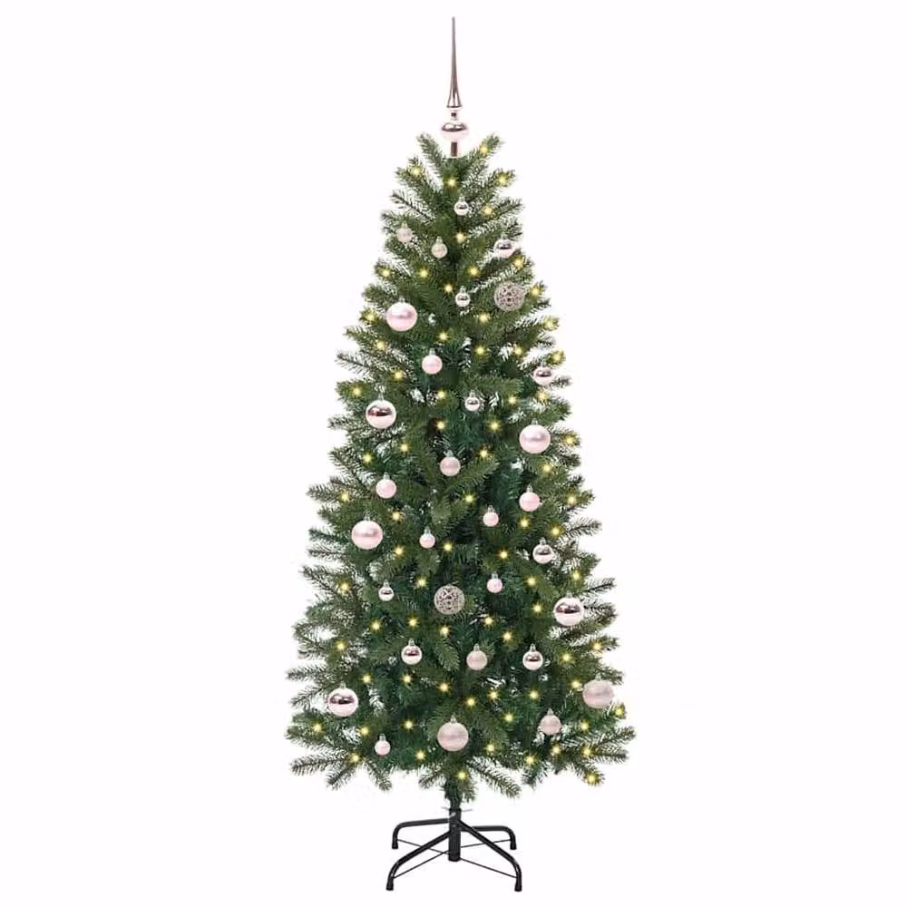 Berkfield Home Artificial Green Christmas Tree with 150 LEDs, Height: 150 cm – 2