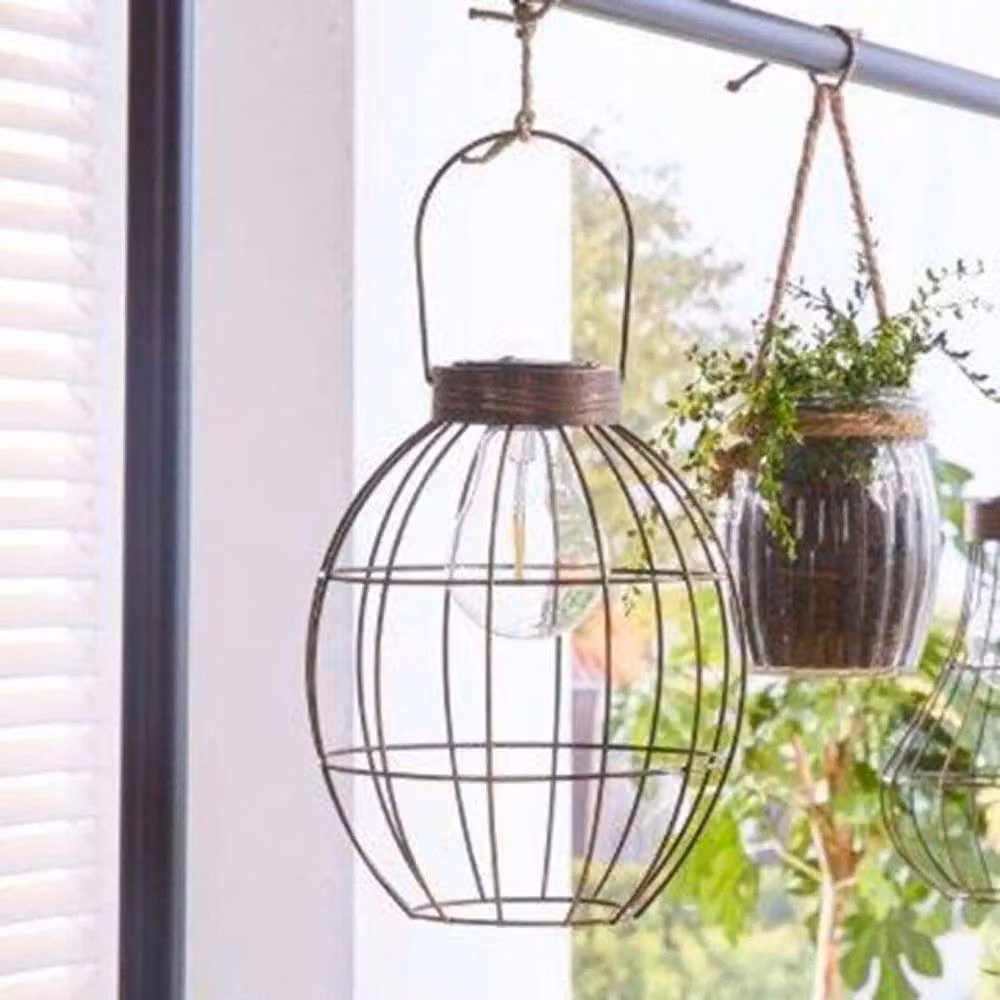 Luxform Solar Sheffield LED Wire Light in Copper – 3
