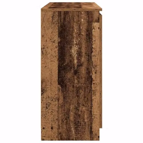 vidaXL Rustic Sideboard with Drawers in Old Wood Brown, W/D/H: 100.5 x 35 x 76 cm – 6