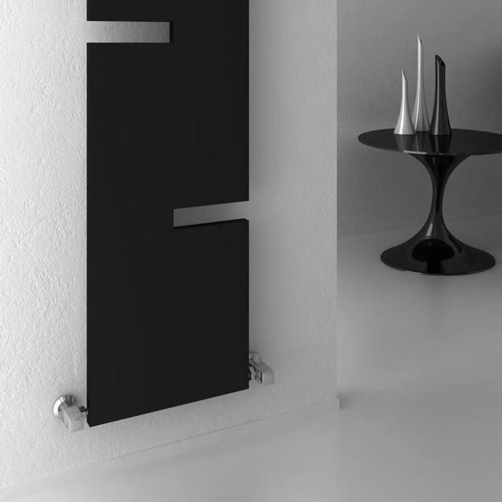 Bathroom Kingdom Fiore Anthracite Flat Panel Designer Radiator, Grey, H: 179 cm, W: 40 cm – 2