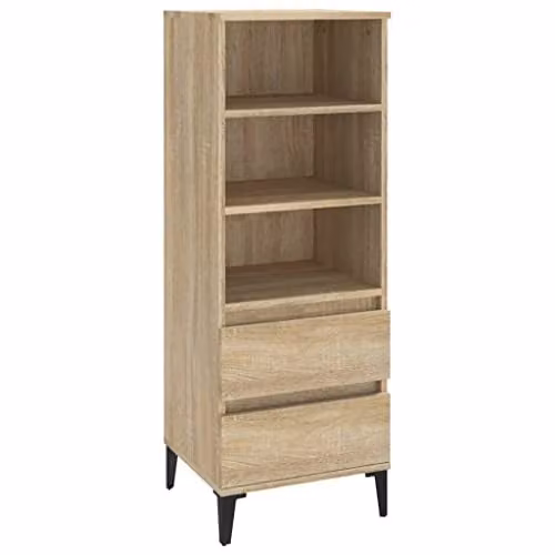 vidaXL Highboard in Brown, W/D/H: 40 x 36 x 110 cm – 1