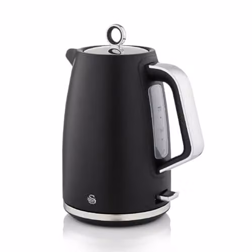 Swan Serenity SK14017BLK 1.7 Litre Kettle, Black – 1