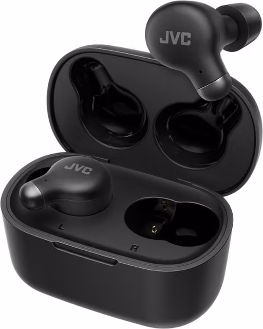 JVC HA-A25T Active Noise Cancelling True Wireless Bluetooth Earphones - Black