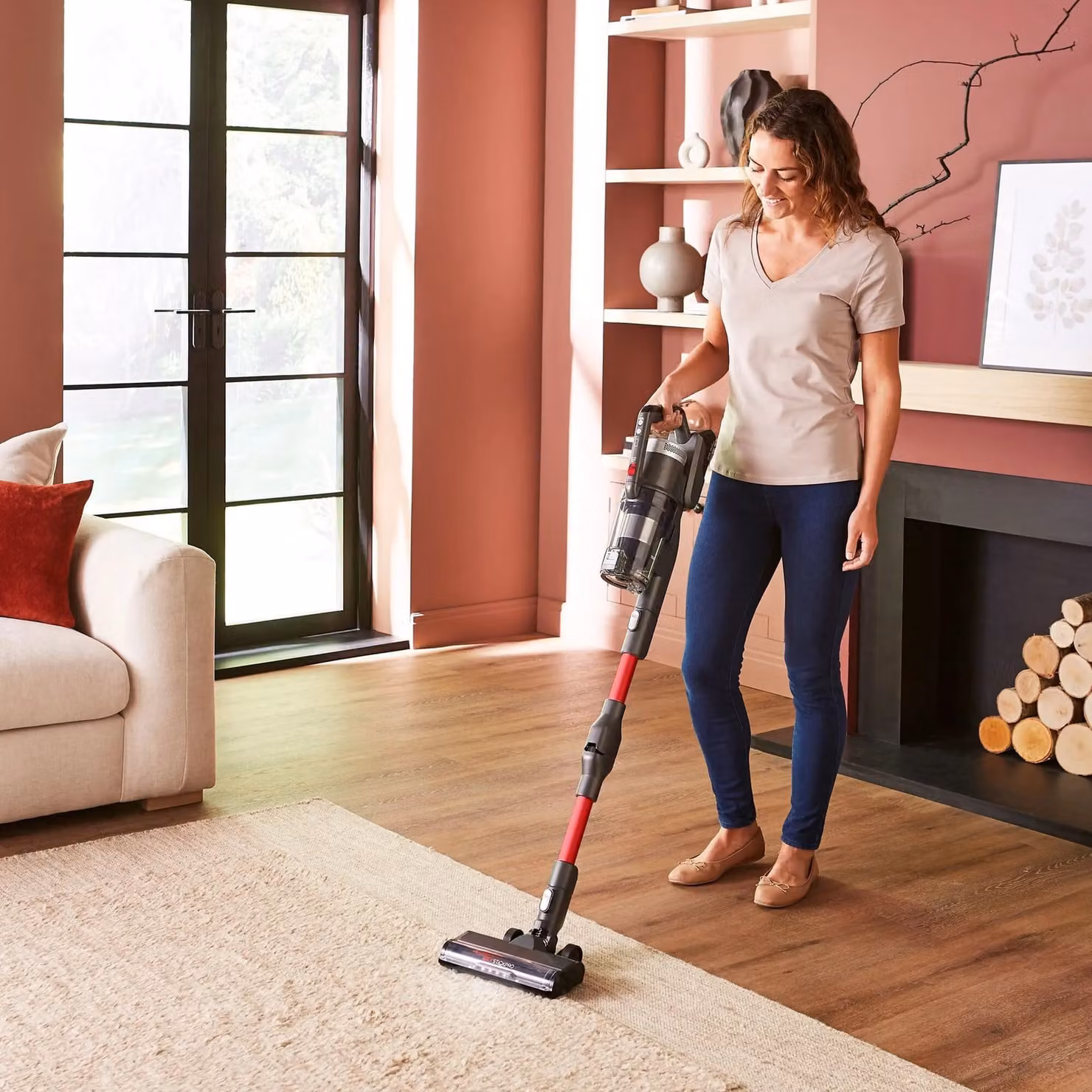 Morphy Richards MRXSTICK450 UltraGlide Cordless Bagless Stick Vacuum Cleaner in Grey – 7