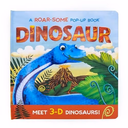 Dinosaur: A ROAR-SOME Pop-Up Book by North Parade Publishing, Multicolour Paper Book