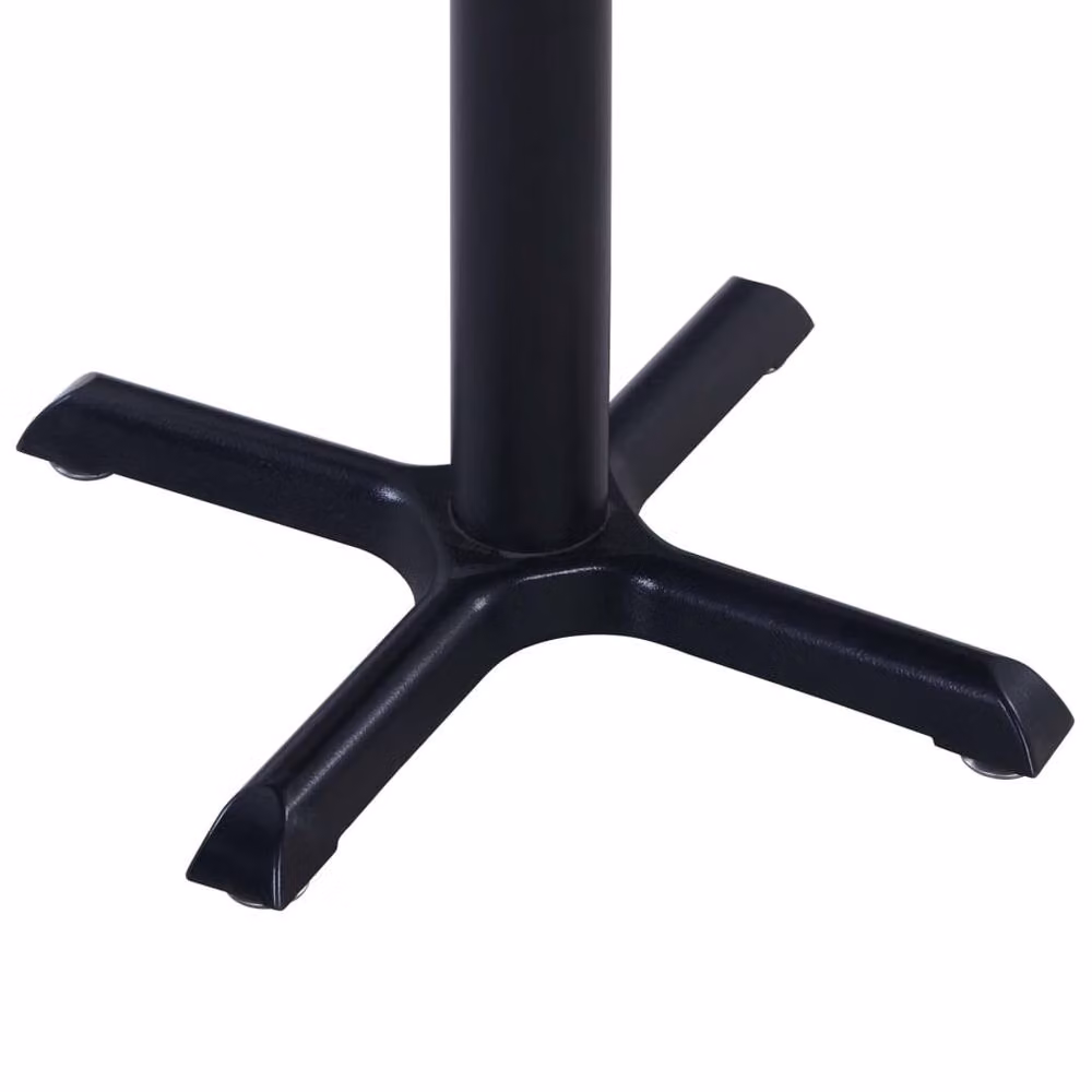 Berkfield Home Black Square Garden Table W/D/H: 60 x 60 x 75 cm – 3
