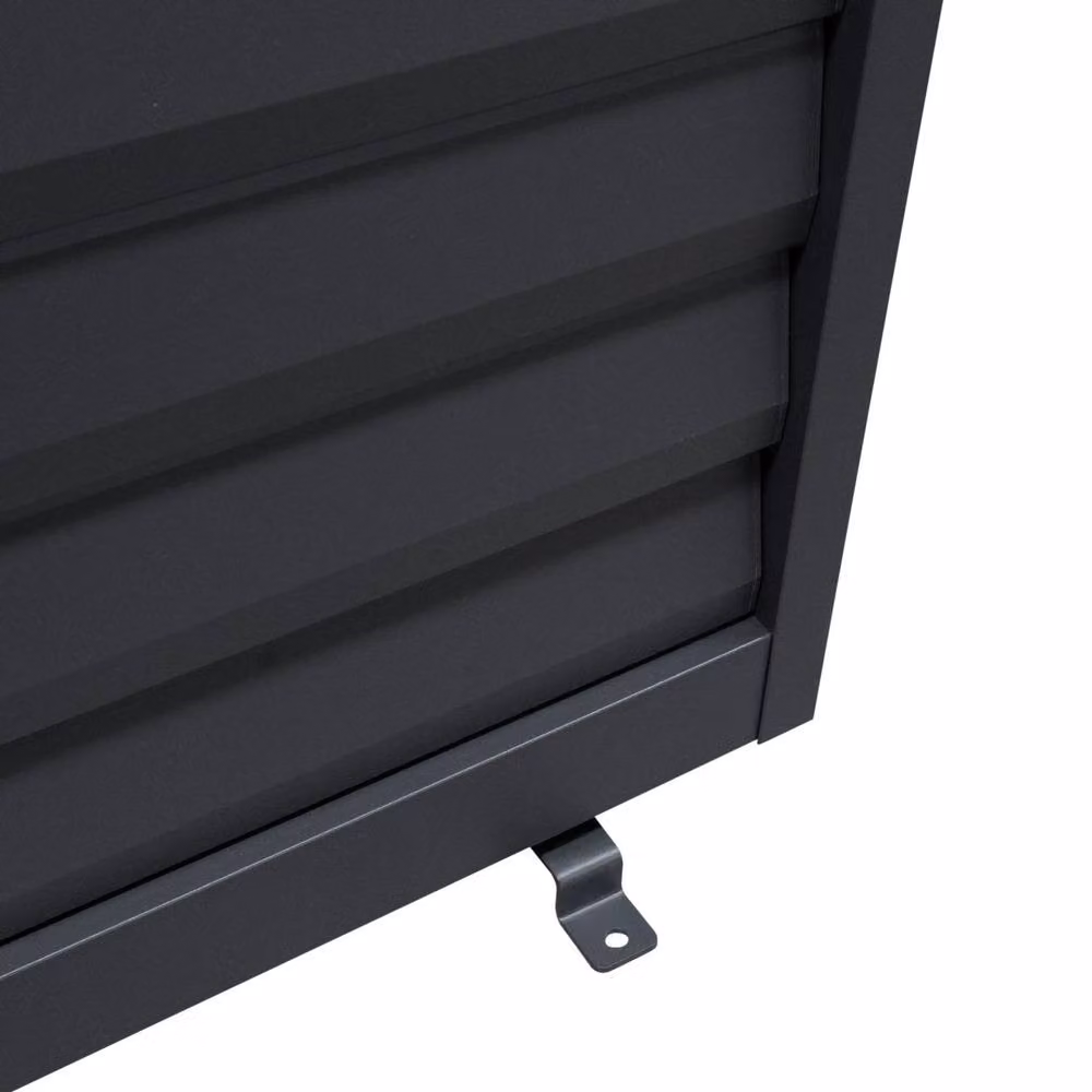 Monstershop Anthracite Aluminium Pergola Shutter Panel in Grey – 6