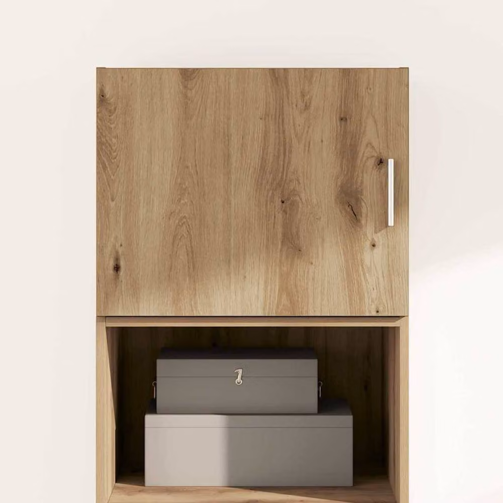 Berkfield Home Artisan Oak Wall Cabinet in Brown, W/D/H: 50 x 42.5 x 40 cm – 4