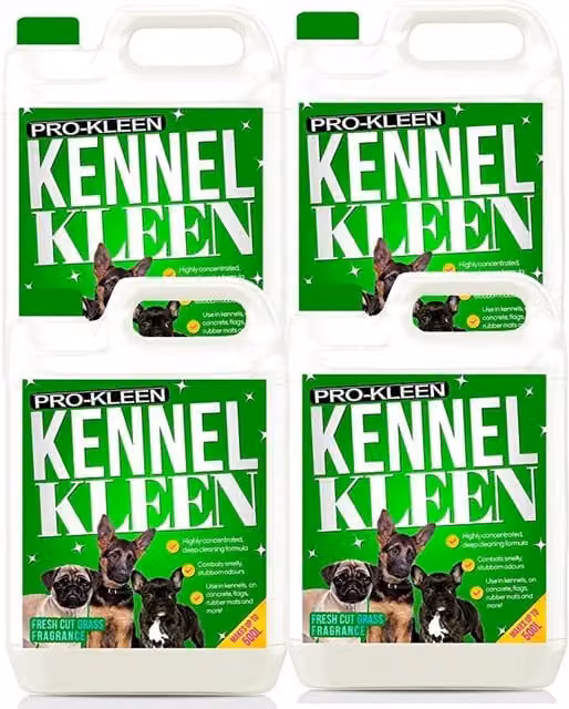 Pro-Kleen Kennel Disinfectant Cleaner Sanitiser and Deodoriser, Cut Grass, 20kg