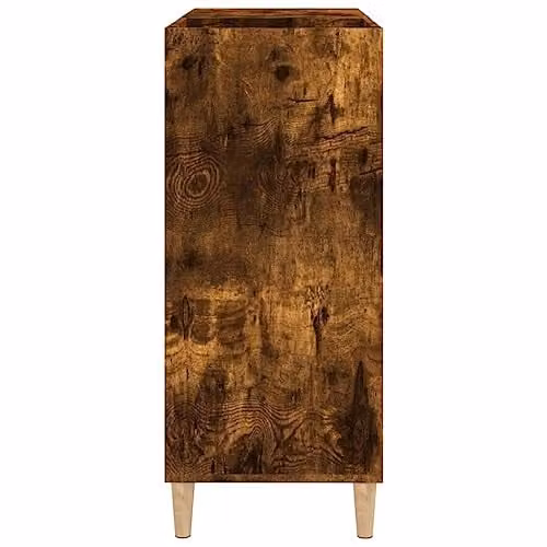 vidaXL Record Cabinet in Smoked Oak, W/D/H: 84.5 x 38 x 89 cm – 5