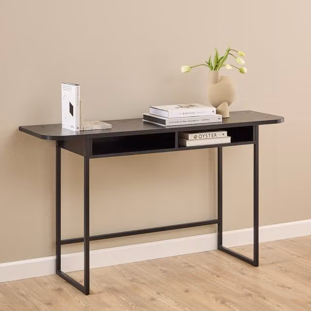 Furniture To Go Darlington Modern Black Console Table