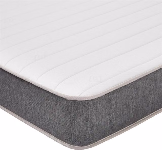eXtreme comfort Next-Gen Memory Foam Medium Pocket Spring Hybrid Mattress with White Quilted Cooltouch Top Panel and Grey Border, Single, W/D/H: 90 x 190 x 22 cm