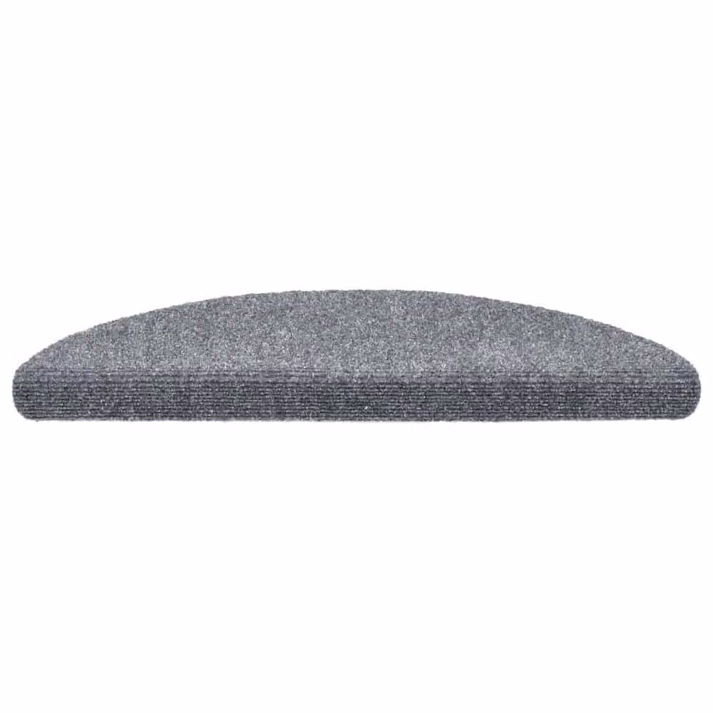 Berkfield Home Self-adhesive Non-slip Stair Mats, 10 Pieces, Light Grey, W: 56 cm x D: 17 cm – 2