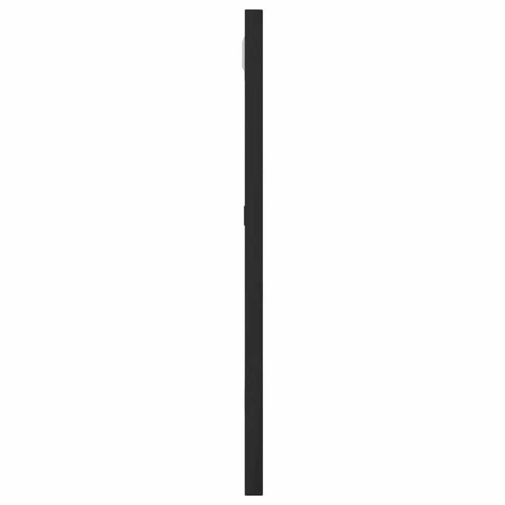 Berkfield Home Minimalist Rectangular Wall Mirror in Black, W: 30 cm, H: 40 cm – 3