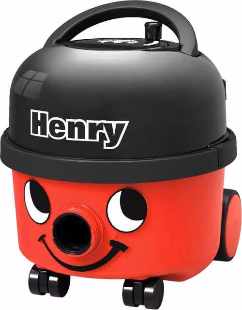Henry Compact Vacuum Cleaner in Red