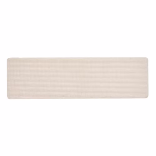 My Mat Sculptured Waffle Texture Ivory Runner, W: 67 cm, L: 230 cm – 1