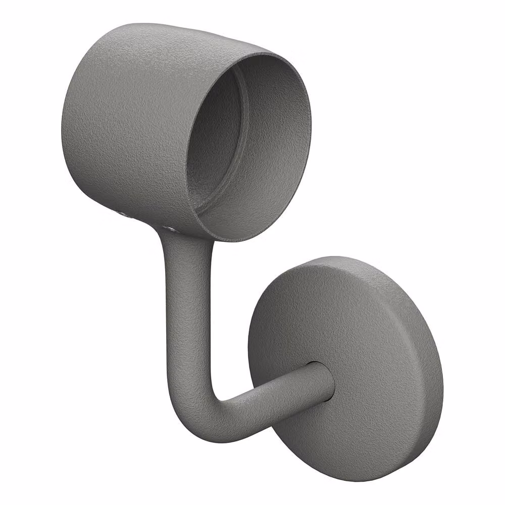 Forgeworks Textured Grey Stainless Steel Indoor Stair Handrail Kit, 2.4m – 2