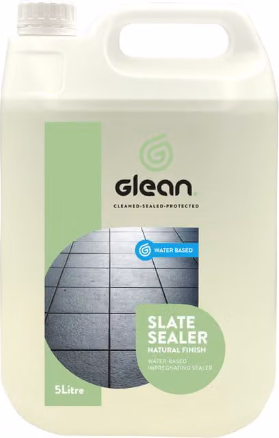 Go Glean Natural Satin Transparent Water-Based Slate Sealer, 5 l