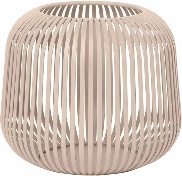 Blomus Lito Lantern Candle Holder Small, Nomad Light Beige