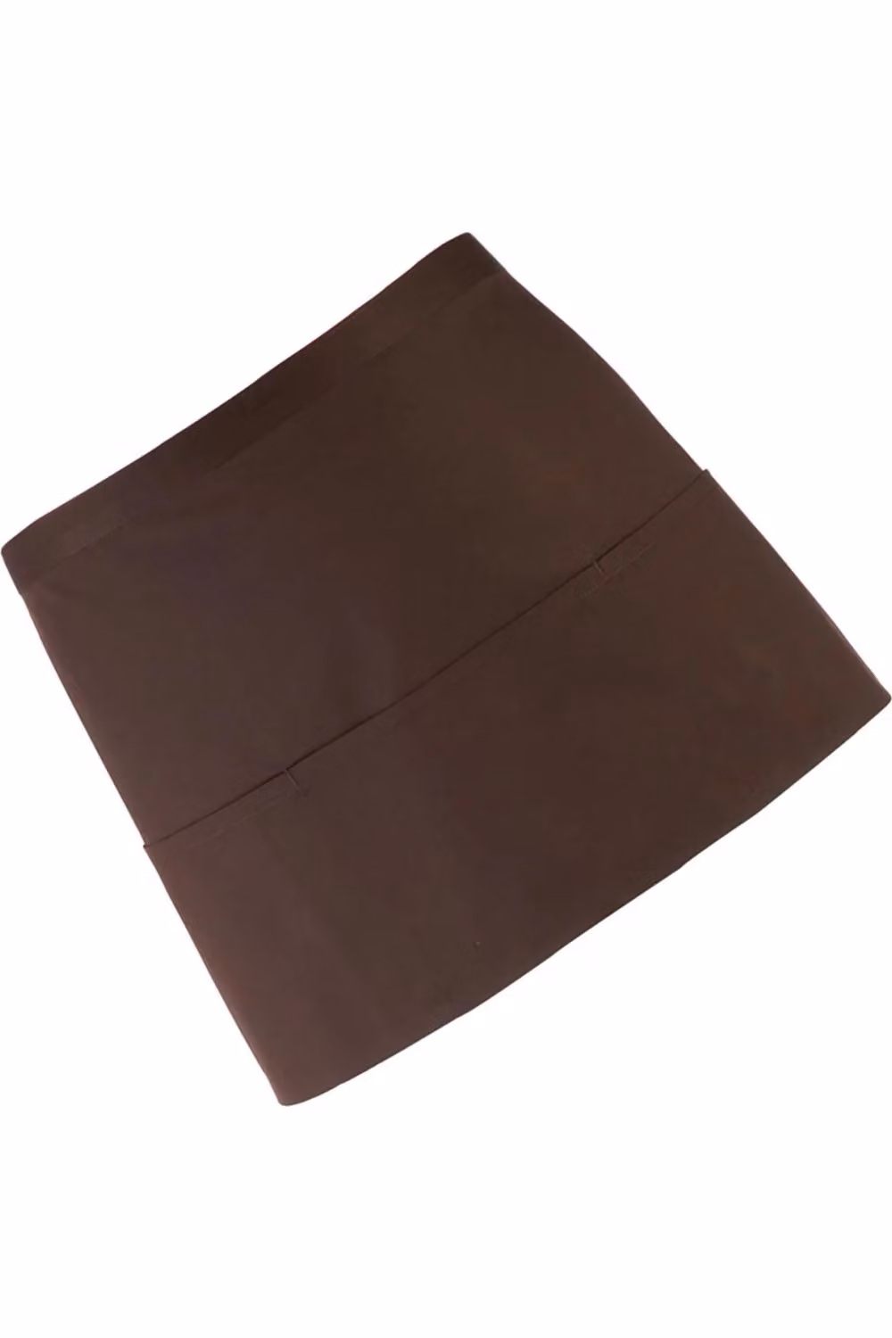 Premier Colours Pack of 2 Professional 3 Pocket Poly-Cotton Aprons in Brown – 2