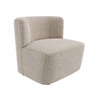 Dome Deco ABEL Armchair in Beige Fabric