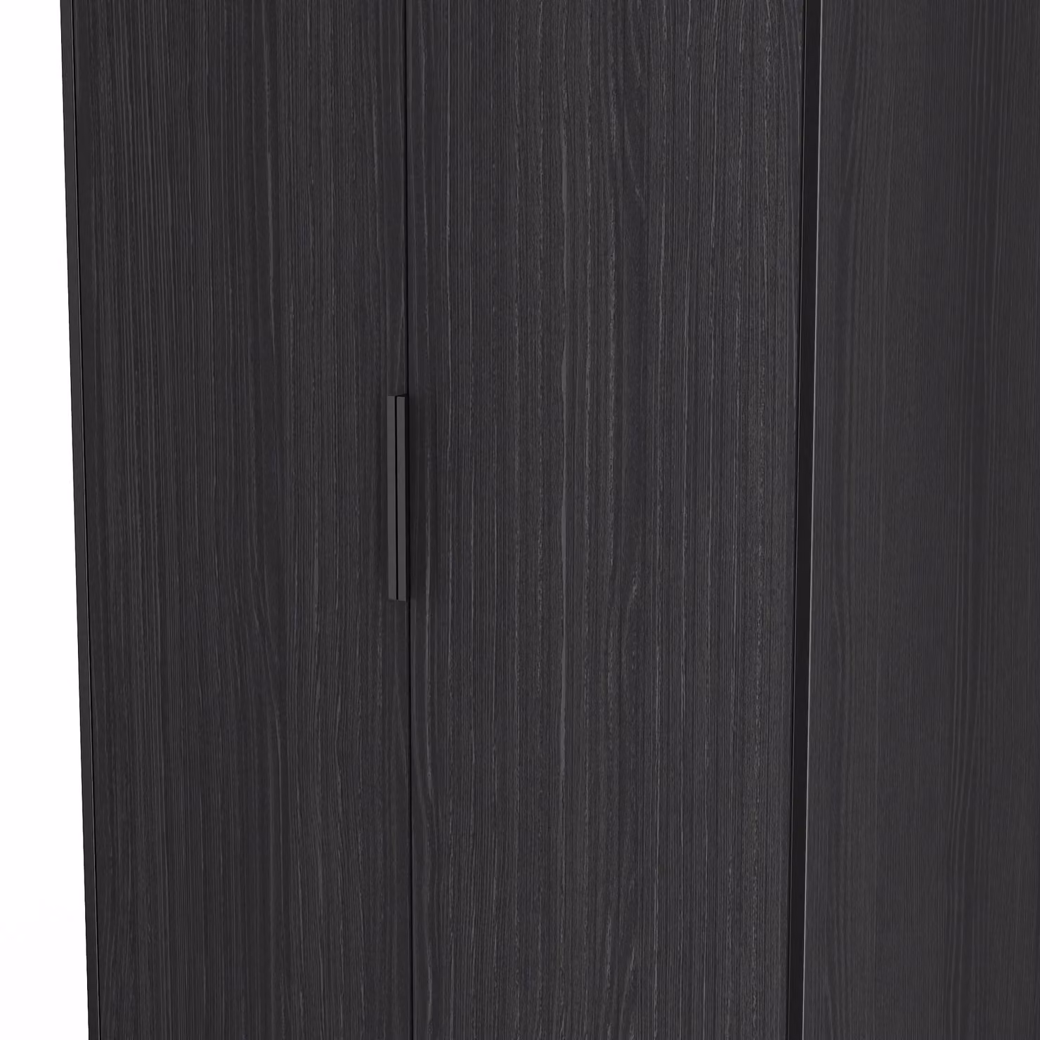 Ready Assembled 2 U Menai 2 Door Wardrobe in Matt Black – 3