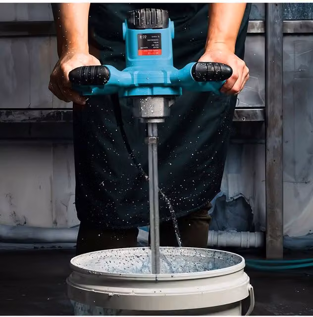 Living and Home 2100W Portable Electric Handheld Paddle Mixer in Blue