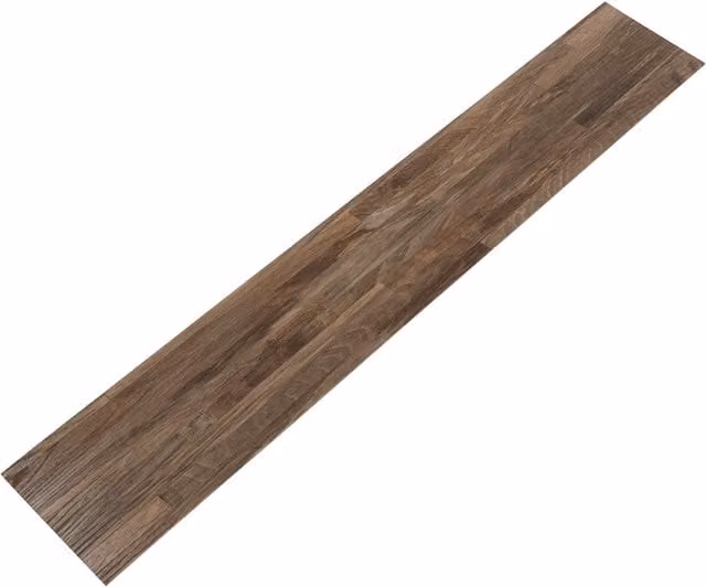Lifeideas Self-Adhesive Rustic Brown Wood Look Plank PVC Laminate Flooring