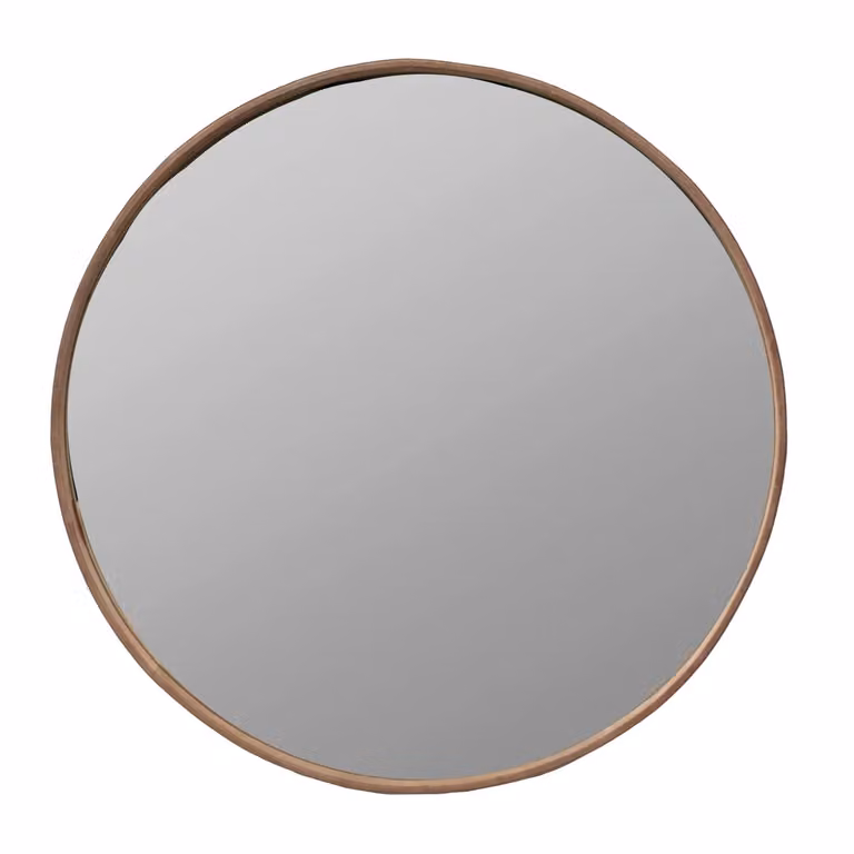 Dome Deco MALEBO Round Wall Mirror in Pink
