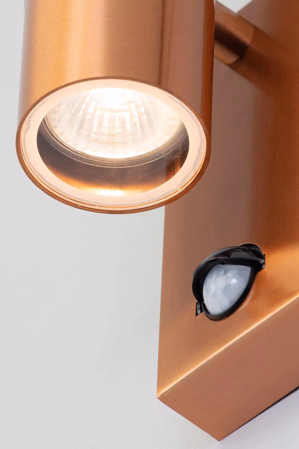 BHS Lighting Jared Copper Outdoor Wall Light with Motion Sensor and Up/Down Lighting – 2