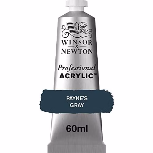 Winsor & Newton Professional Acrylic Colour Payne's Grey, 60 ml