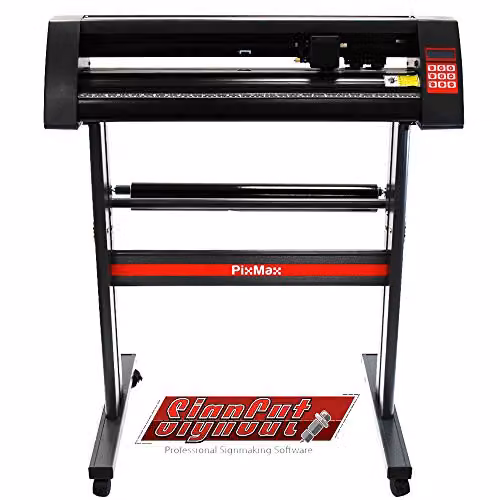 PixMax Sublimation Crafting Kit with 38cm Swing Heat Press, 720mm Vinyl Cutter Plotter, Eco Tank Printer and SignCut Pro Software Subscription – 2