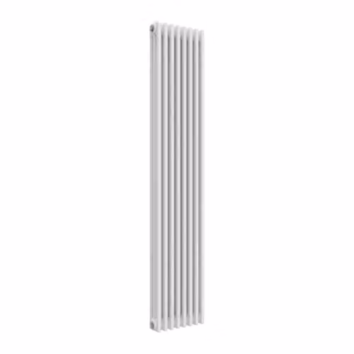 Reina Colona 3 Column Steel Wall Hung Radiator, White, H 180 cm x W 38 cm x D 38 cm – 1