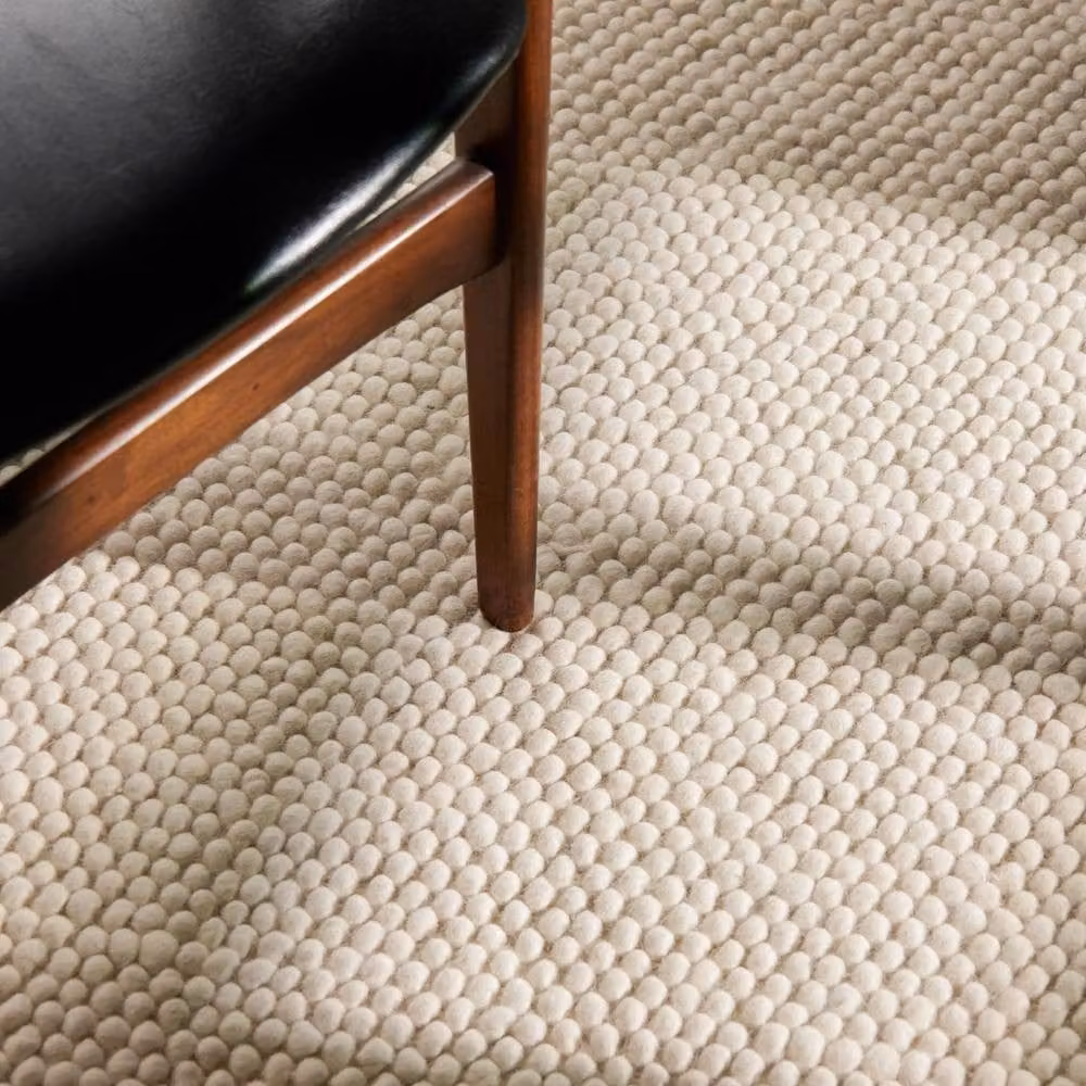 Ted Baker Richmond Wool Rug in White, W/D/H: 120 x 170 cm – 3