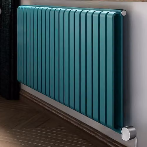Terma Warp Room E Electric Radiator with Wifi and App Control, Petrol, 1500 W, H: 63.0 cm, W: 130.5 cm, D: 44.53 cm – 1