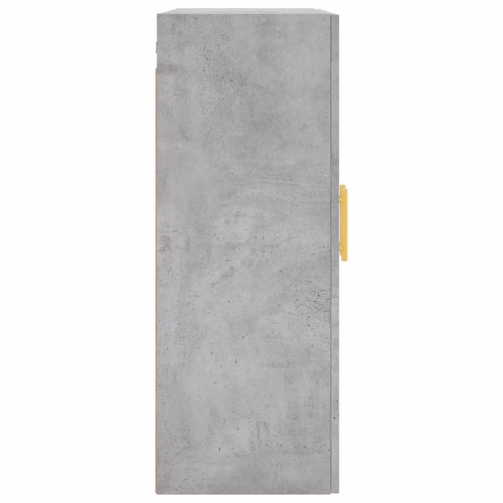 Berkfield Home Wall Mounted Cabinet in Concrete Grey, W/D/H: 69.5 x 34 x 90 cm – 3