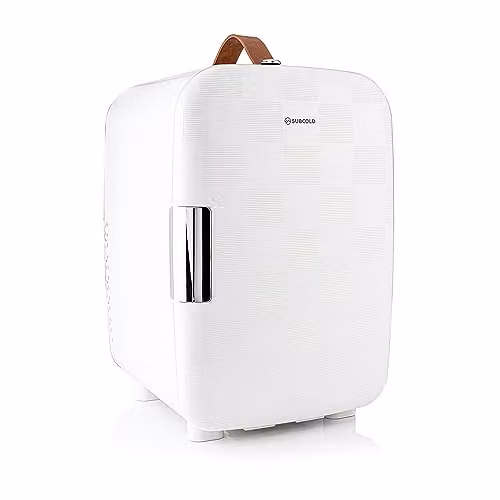 Subcold Pro15 White Thermoelectric Portable Countertop Mini Fridge, 15L – 1