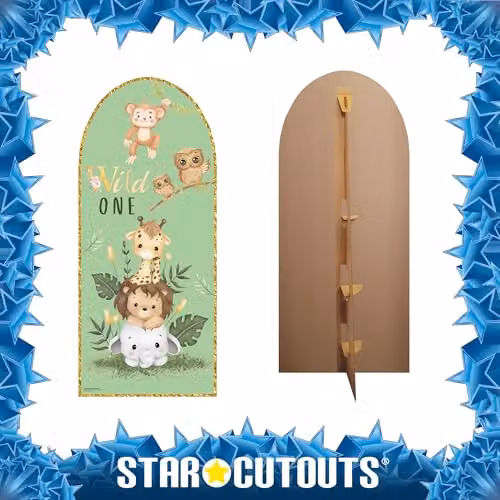 Star Cutouts Wild One Backdrop Sailboard Cardboard Cut Out, Height: 185 cm – 4