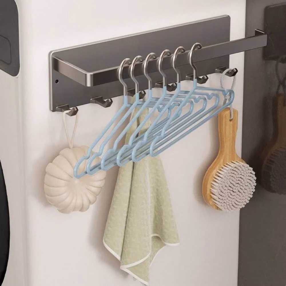 Kelvenix Grey Wall Mounted Magnetic Metal Paper Towel Holder – 1